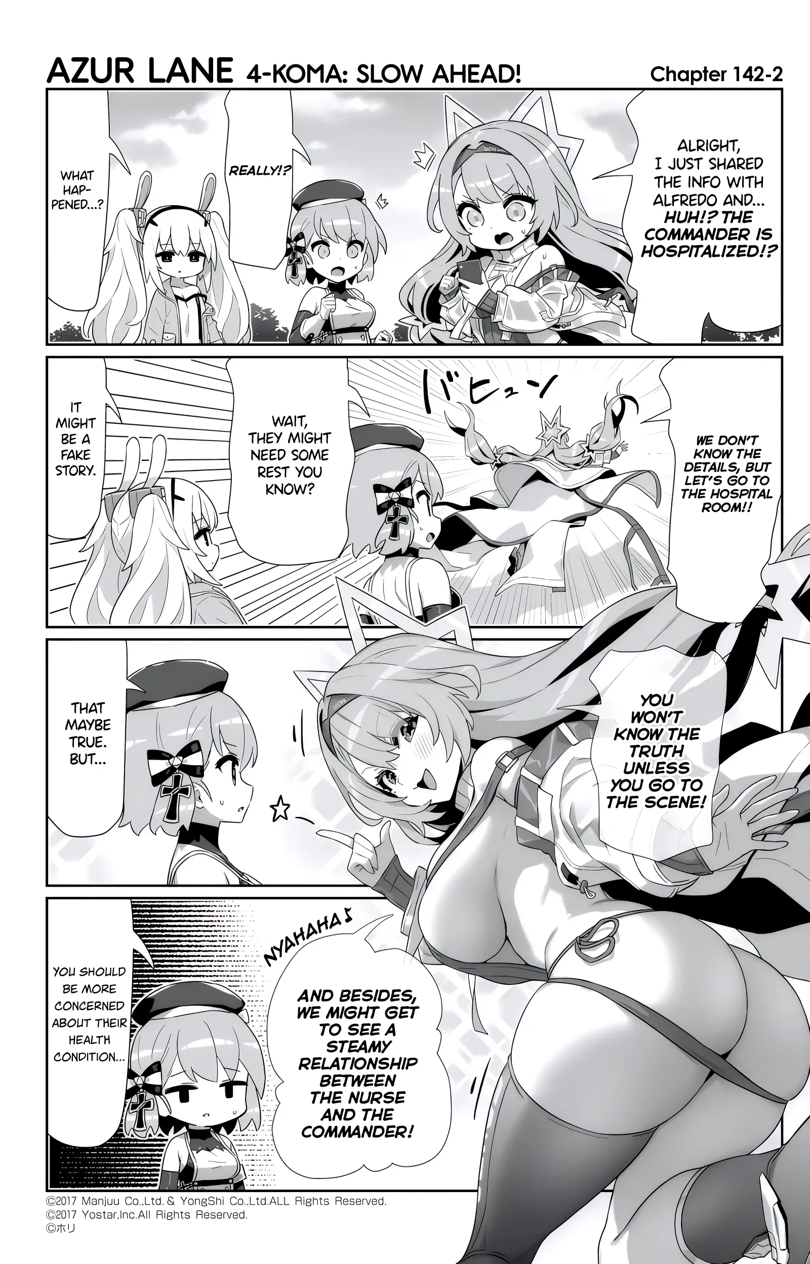 Azur Lane Bisoku Zenshin! Chapter 142 page 2 - 