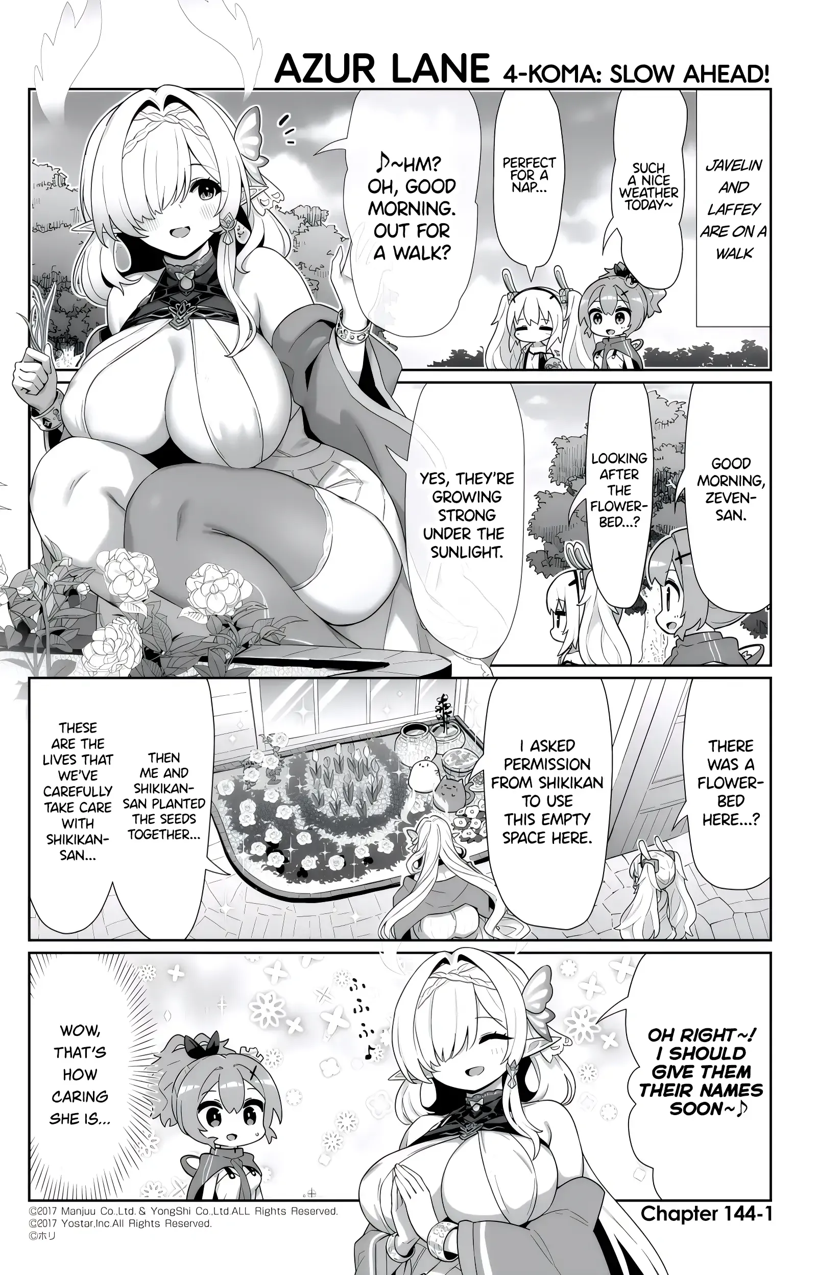 Azur Lane Bisoku Zenshin! Chapter 144 page 1 - 