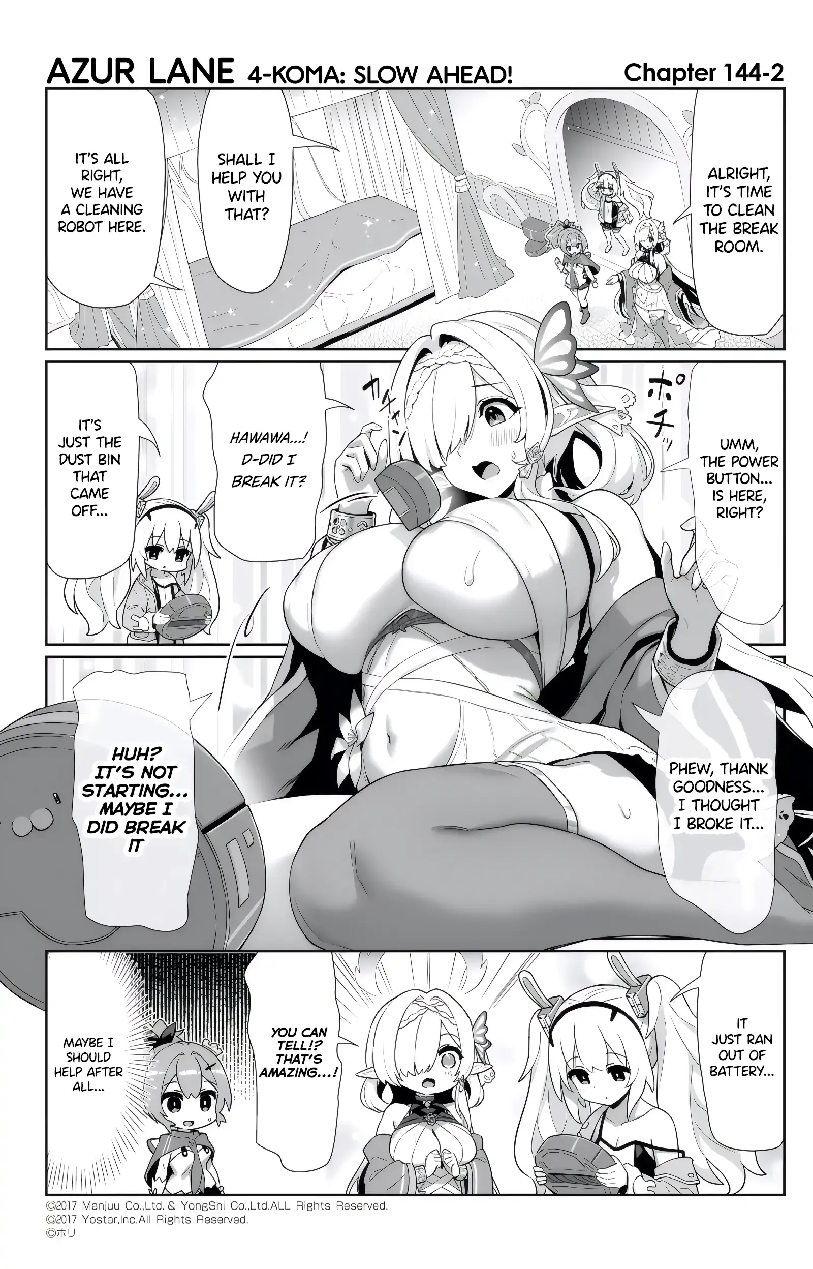 Azur Lane Bisoku Zenshin! Chapter 144 page 2 - 