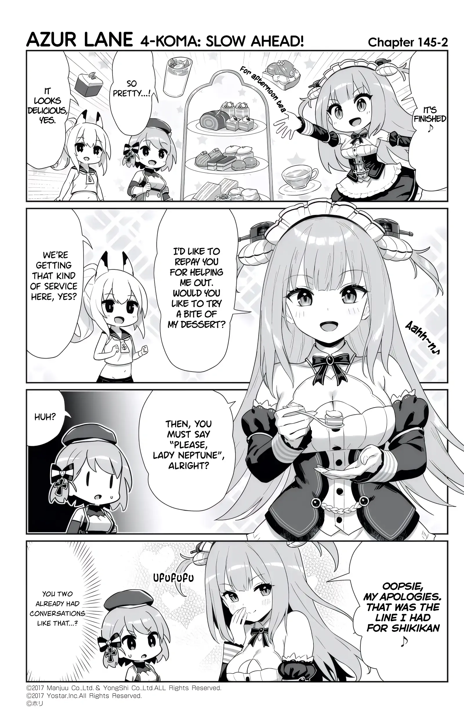 Azur Lane Bisoku Zenshin! Chapter 145 page 2 - 