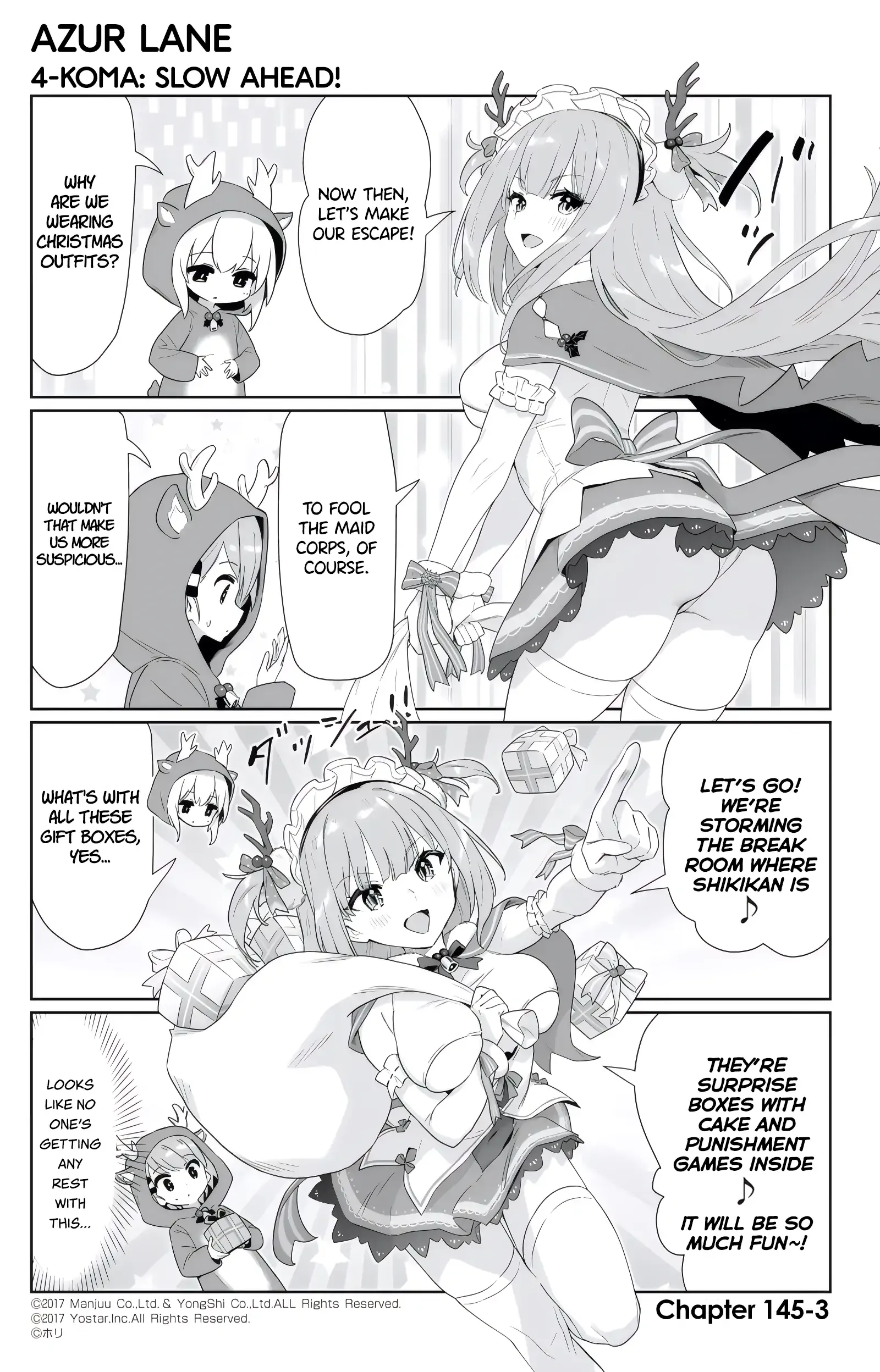 Azur Lane Bisoku Zenshin! Chapter 145 page 3 - 