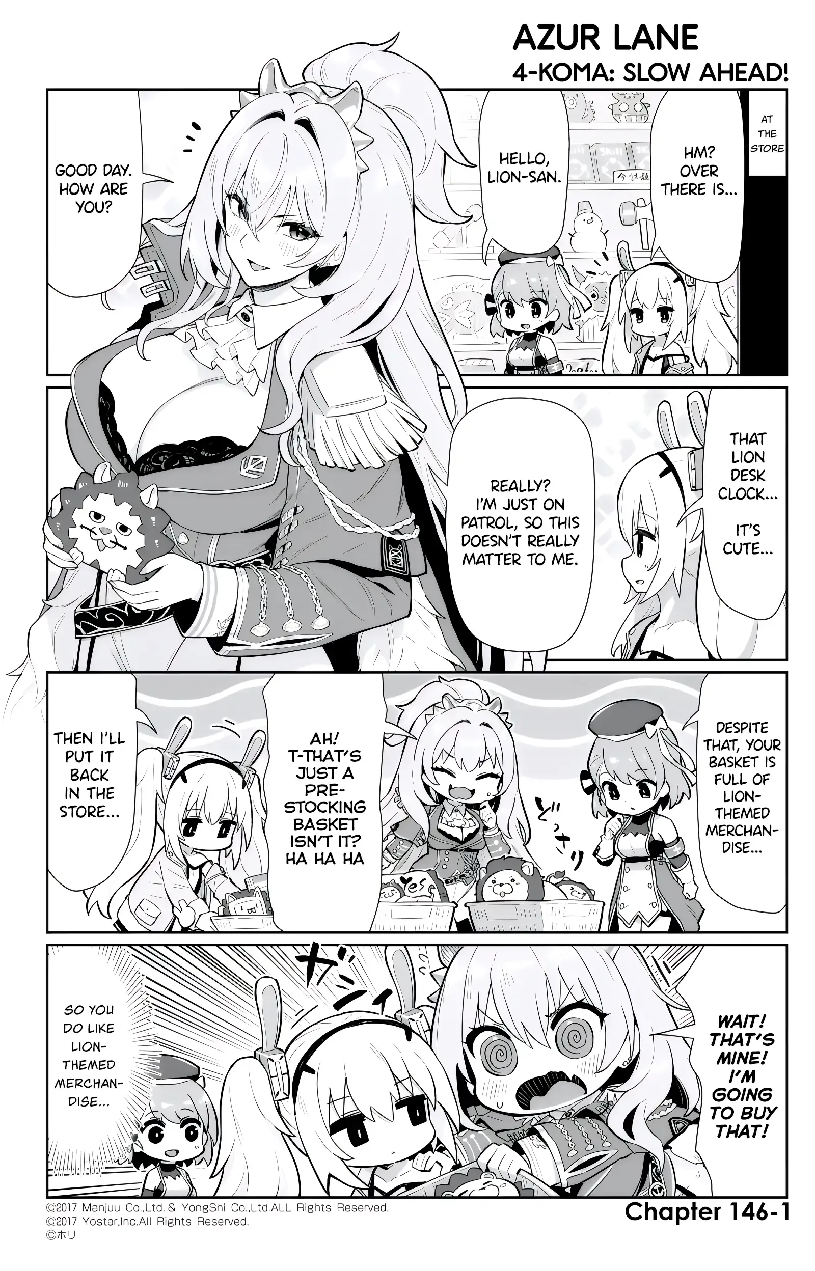 Azur Lane Bisoku Zenshin! Chapter 146 page 1 - 