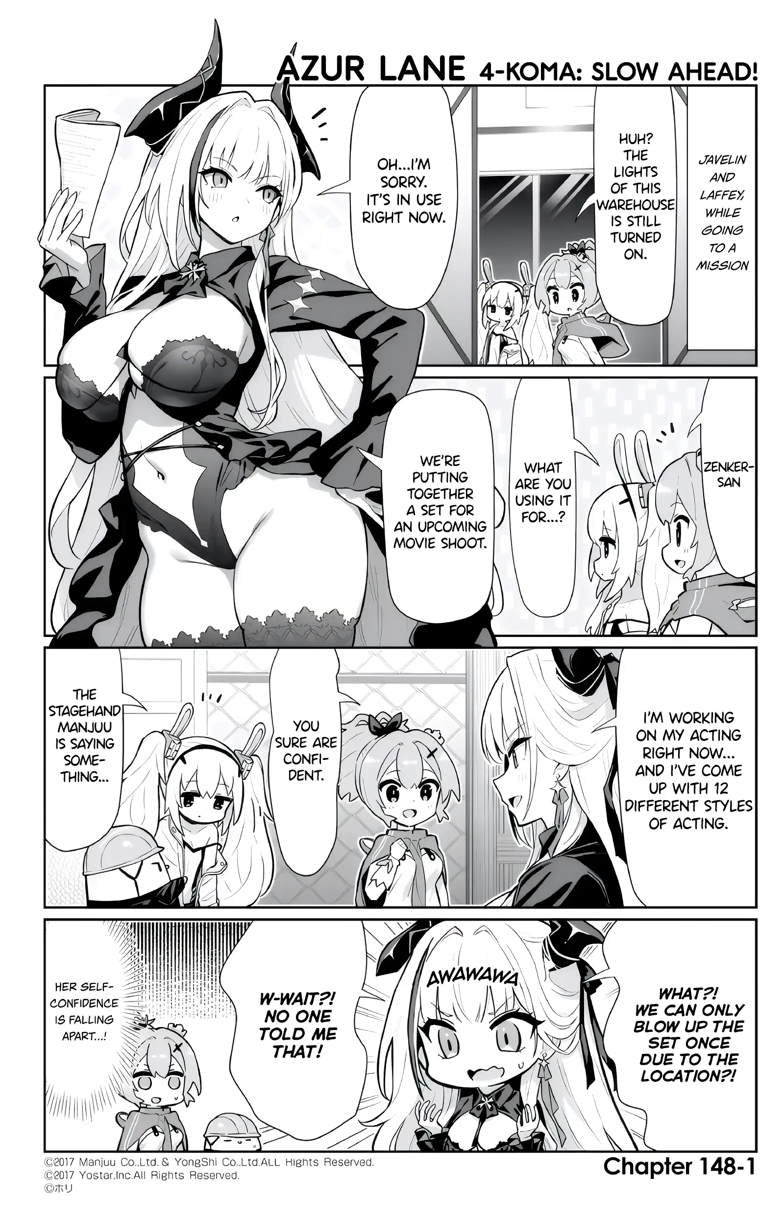 Azur Lane Bisoku Zenshin! Chapter 148 page 1 - 