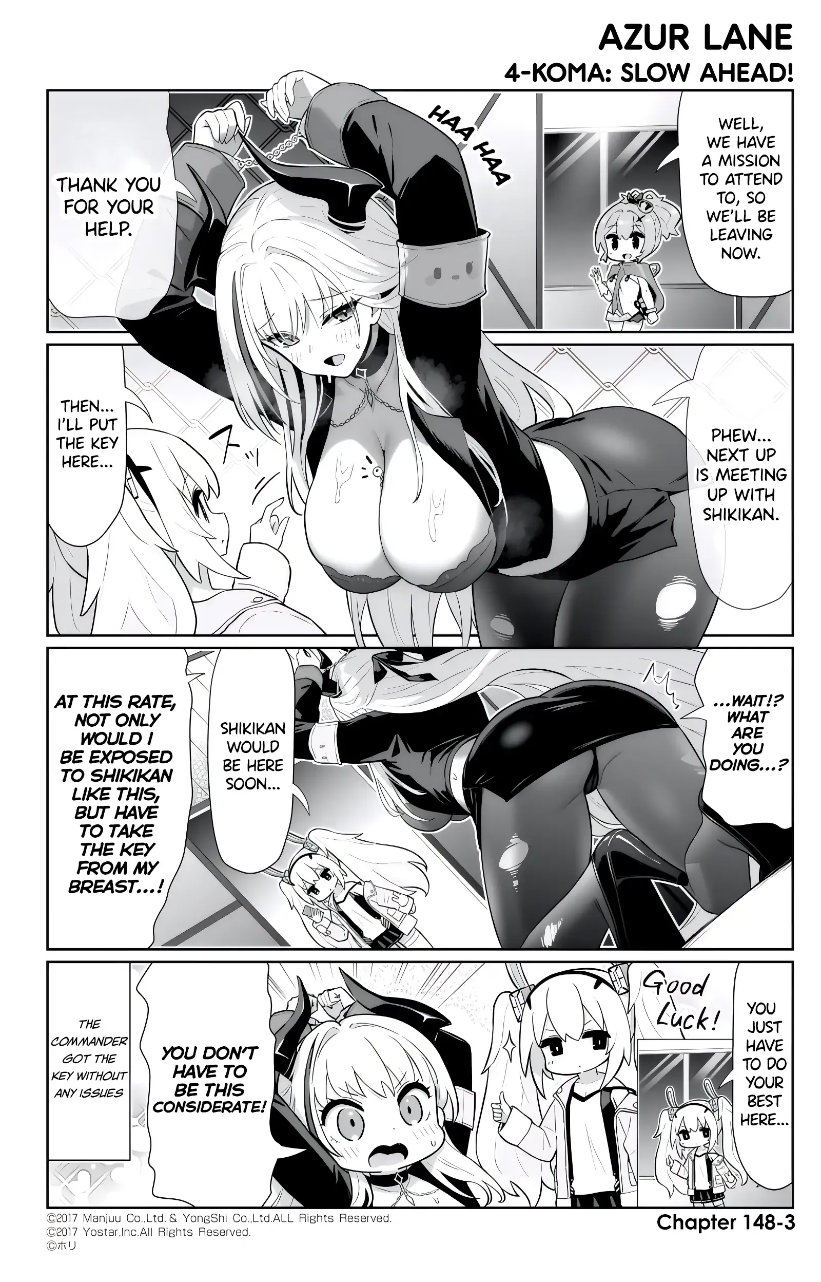 Azur Lane Bisoku Zenshin! Chapter 148 page 3 - 