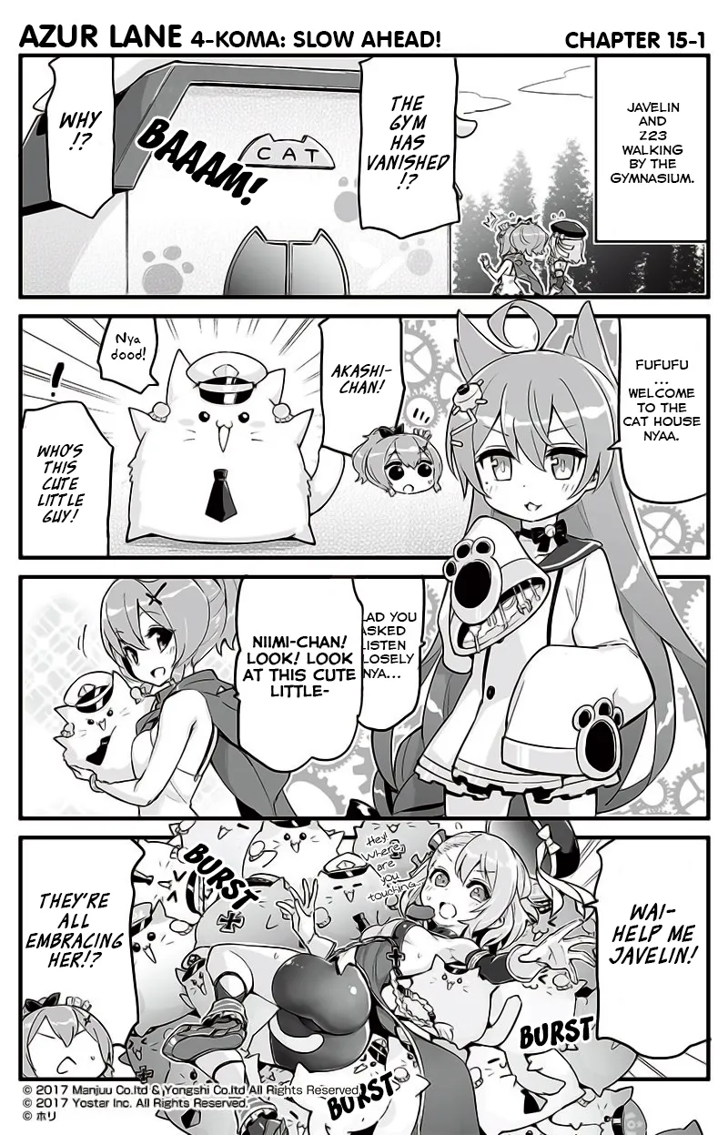 Azur Lane Bisoku Zenshin! Chapter 15 page 1 - 
