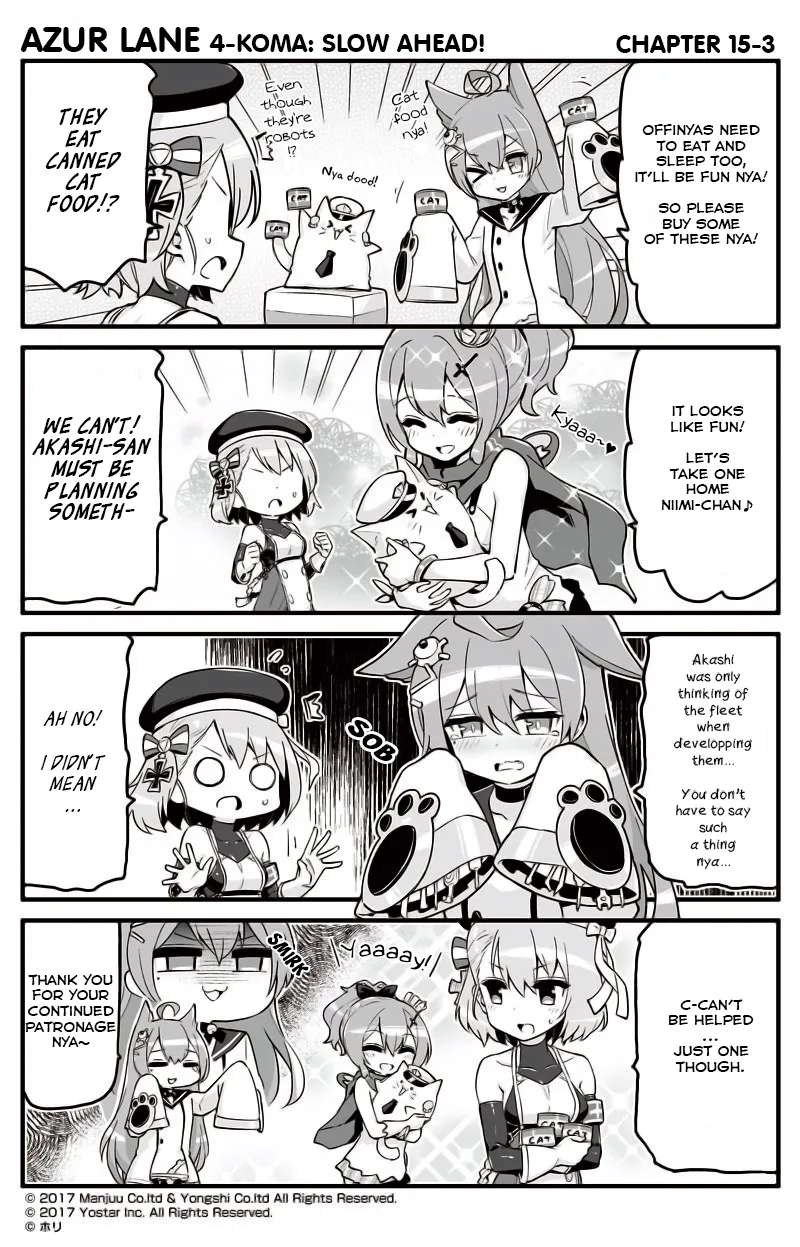 Azur Lane Bisoku Zenshin! Chapter 15 page 3 - 