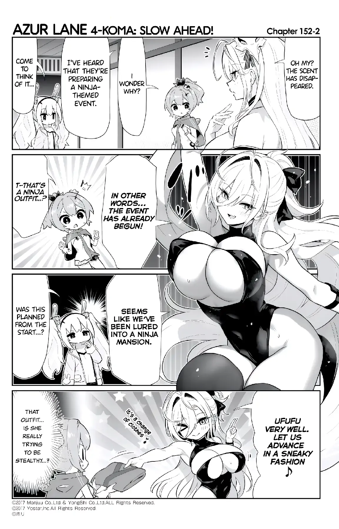 Azur Lane Bisoku Zenshin! Chapter 152 page 2 - 
