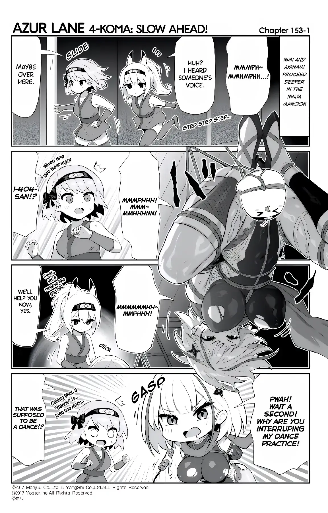 Azur Lane Bisoku Zenshin! Chapter 153 page 1 - 