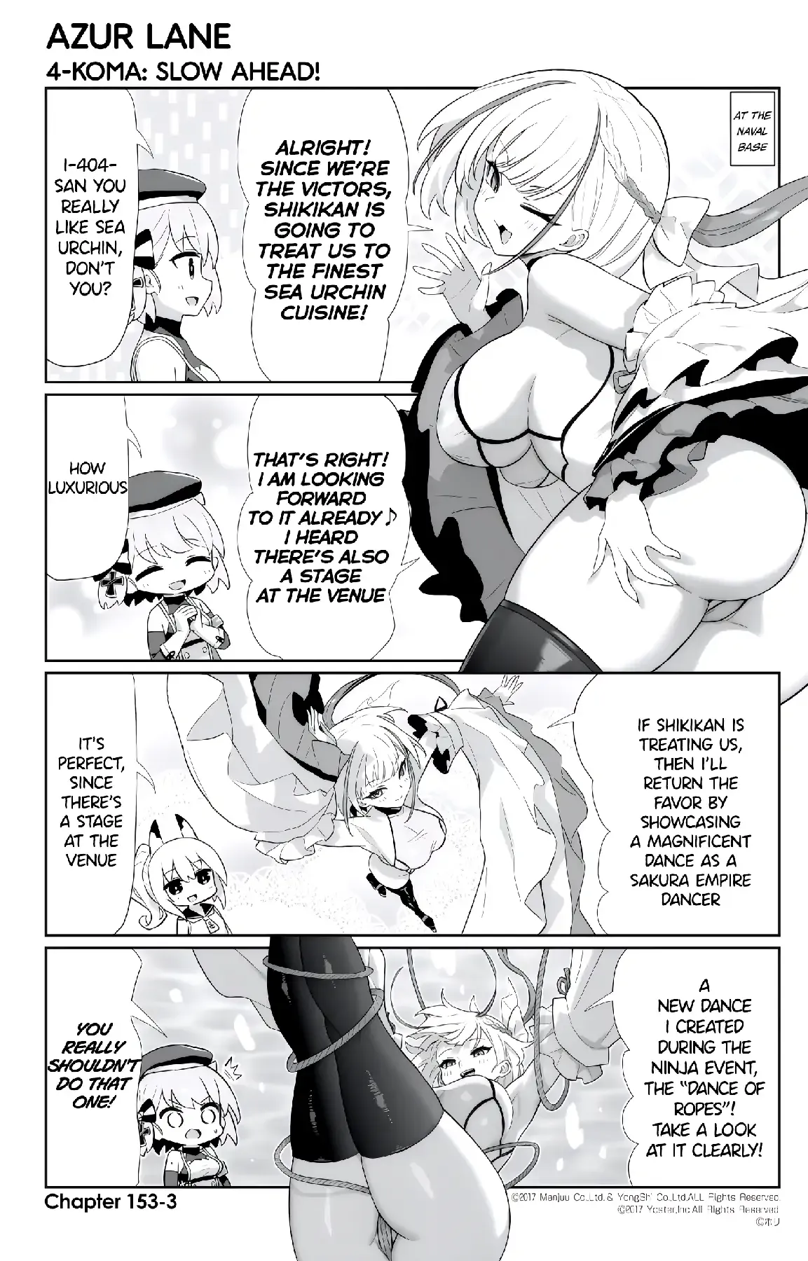 Azur Lane Bisoku Zenshin! Chapter 153 page 3 - 