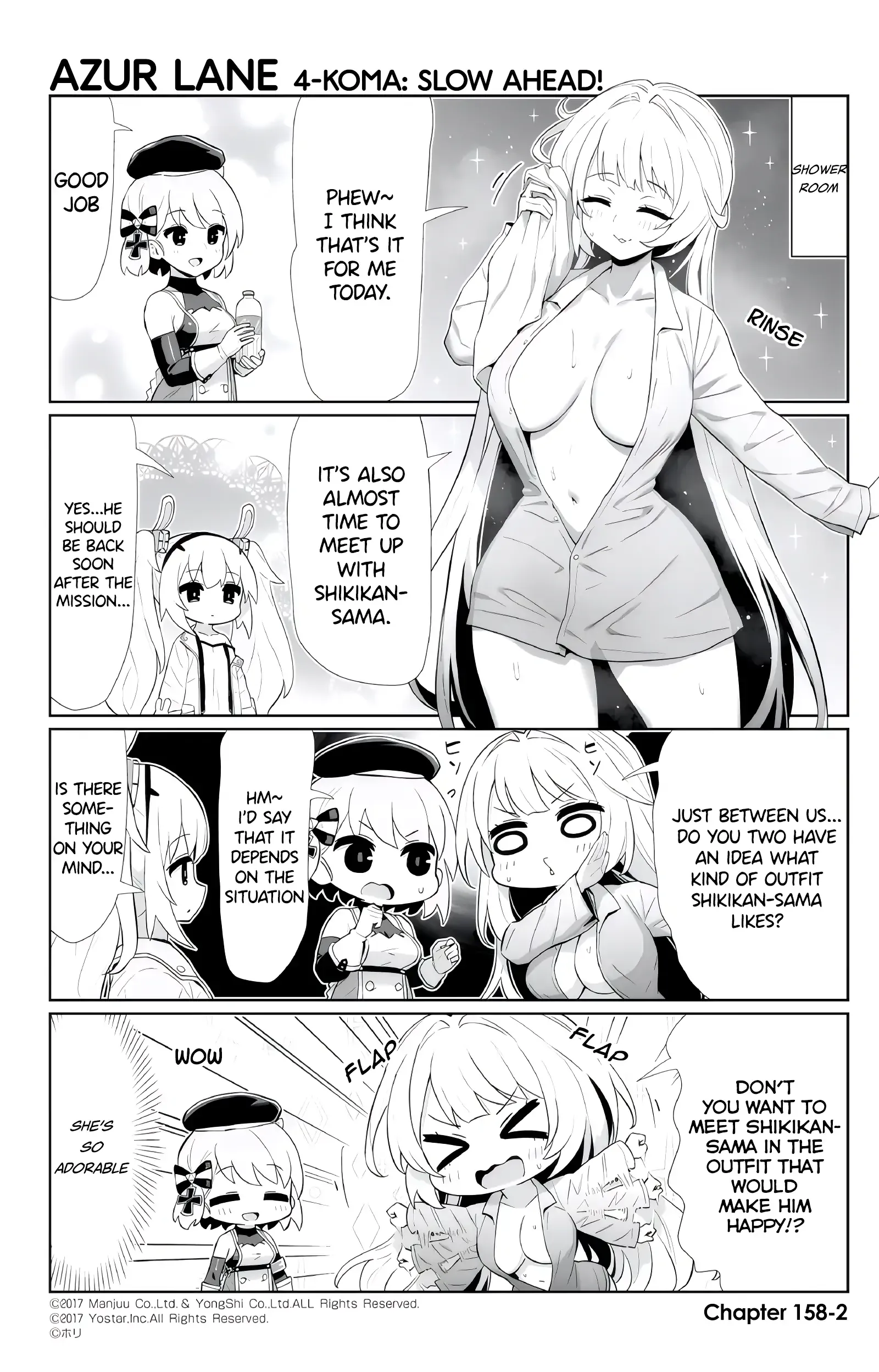 Azur Lane Bisoku Zenshin! Chapter 158 page 2 - 