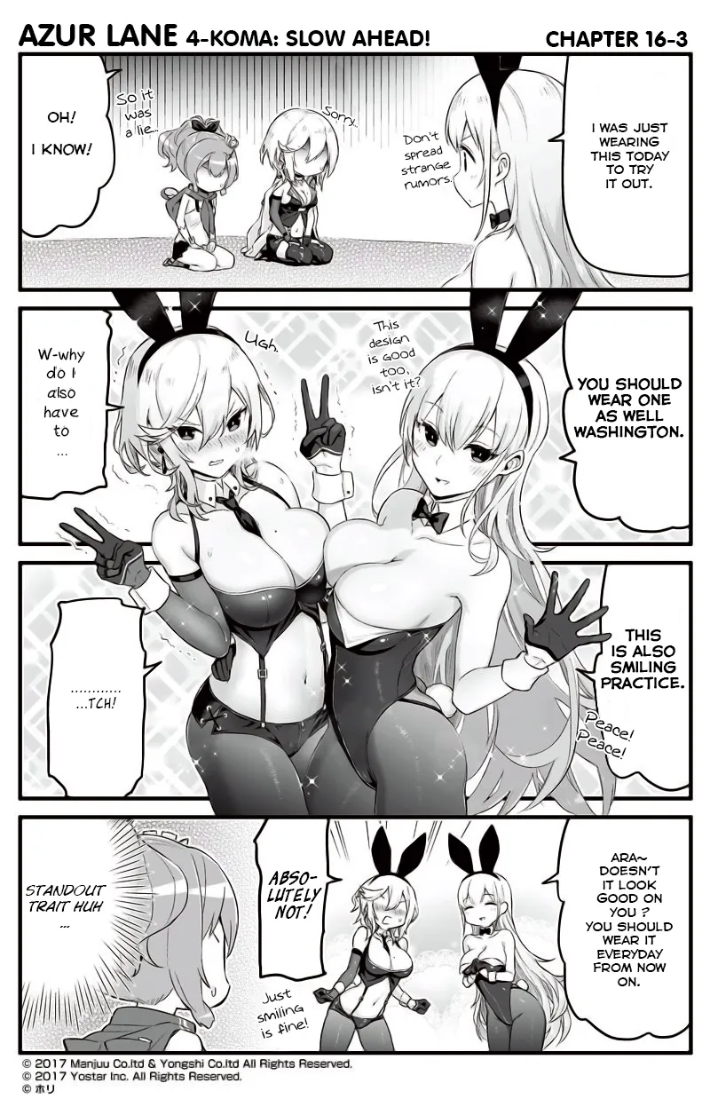 Azur Lane Bisoku Zenshin! Chapter 16 page 3 - 