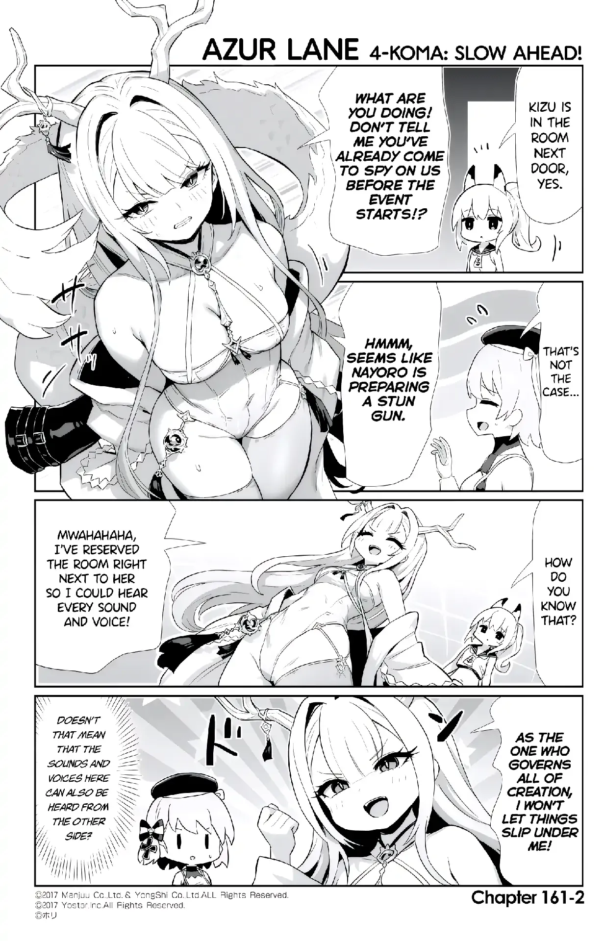 Azur Lane Bisoku Zenshin! Chapter 161 page 2 - 