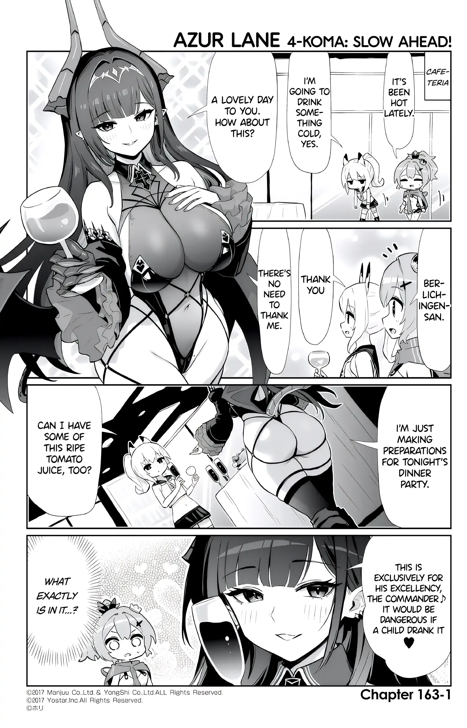 Azur Lane Bisoku Zenshin! Chapter 163 page 1 - 