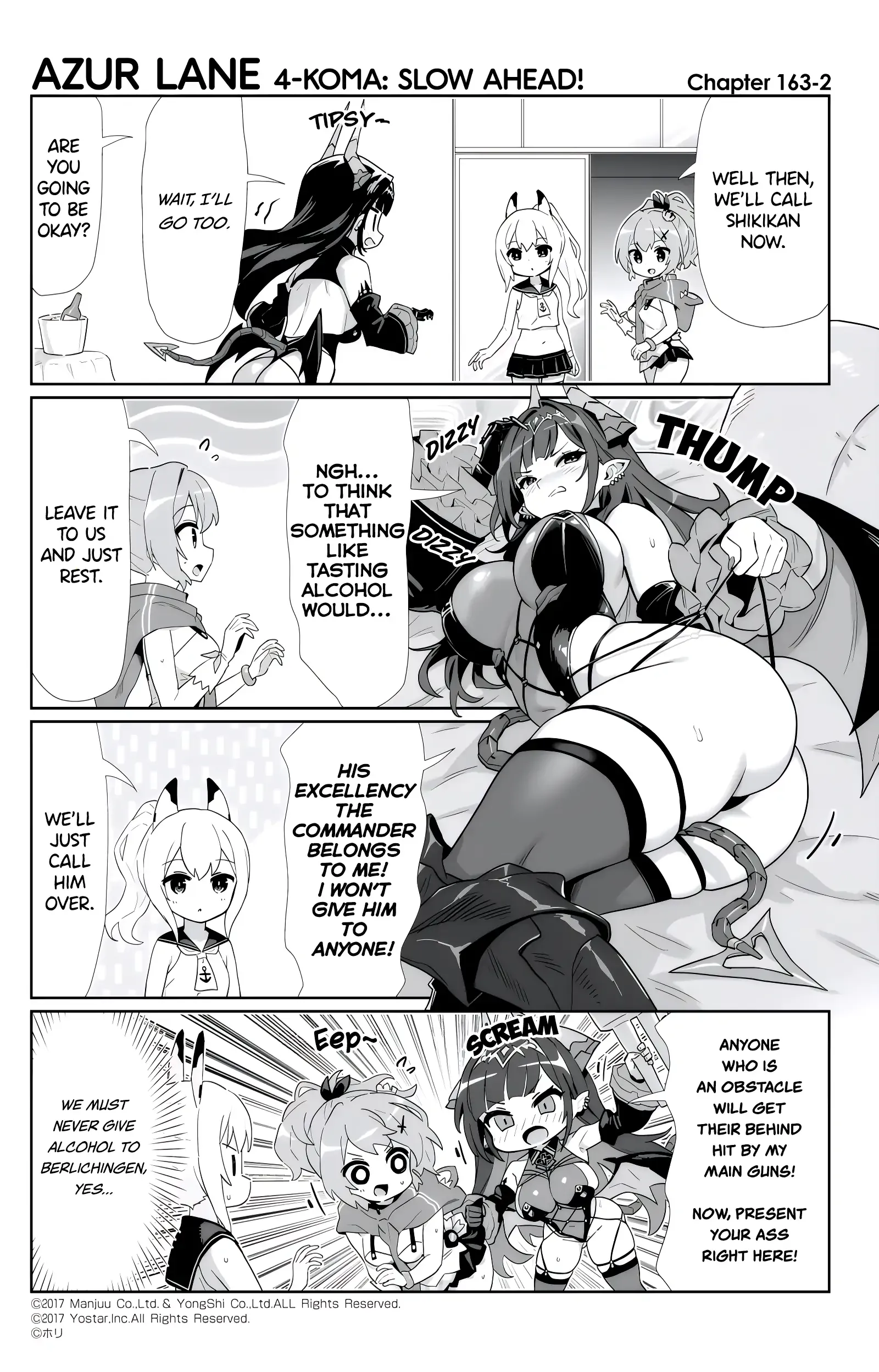 Azur Lane Bisoku Zenshin! Chapter 163 page 2 - 