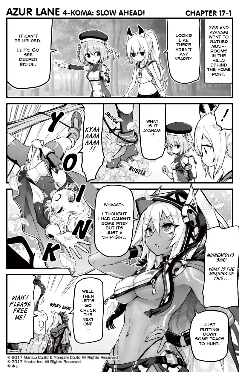Azur Lane Bisoku Zenshin! Chapter 17 page 1 - 