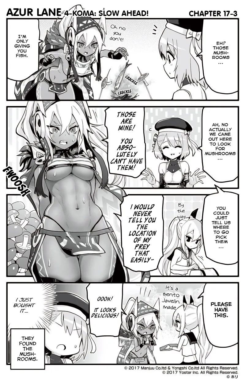 Azur Lane Bisoku Zenshin! Chapter 17 page 3 - 