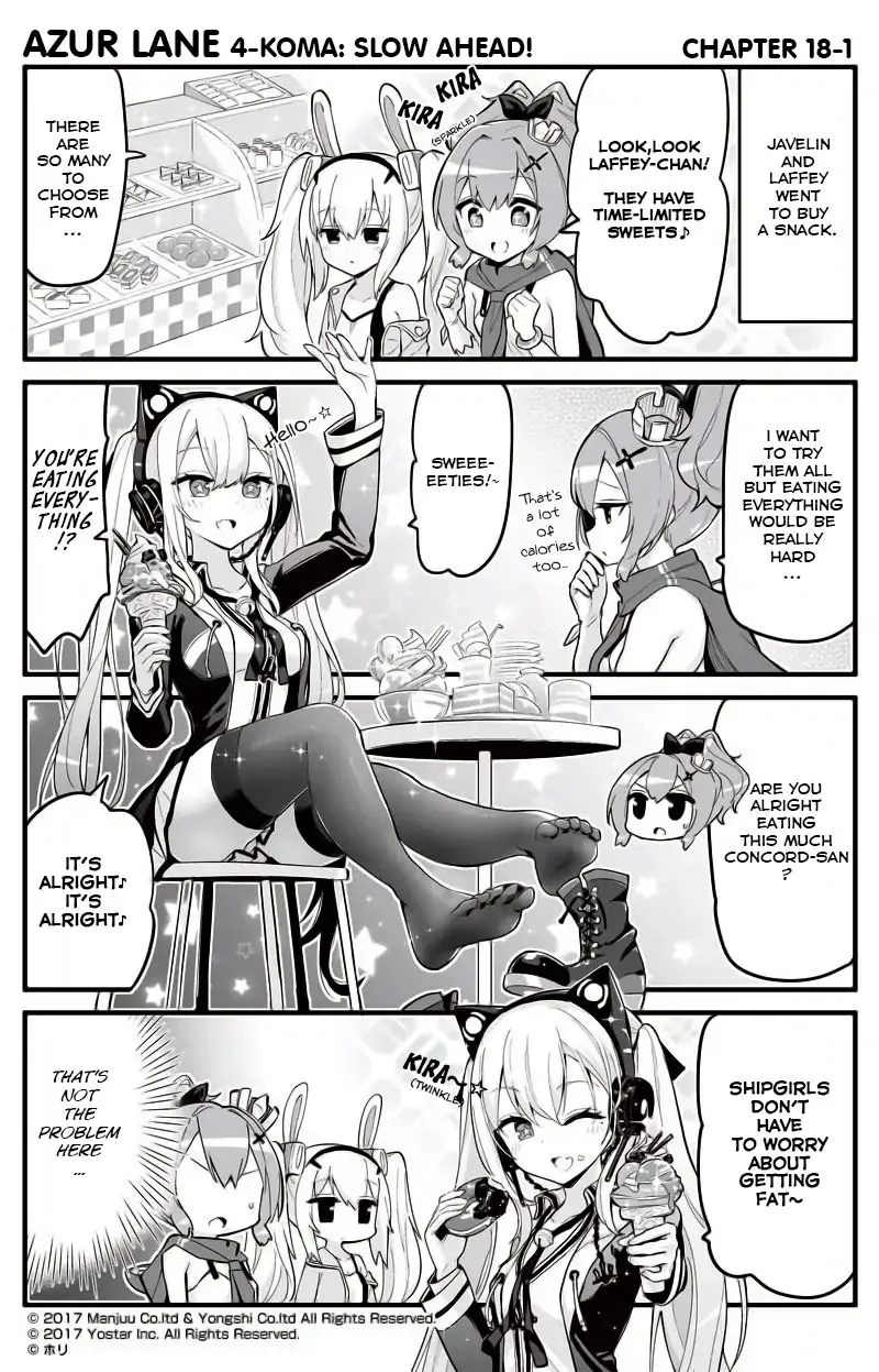 Azur Lane Bisoku Zenshin! Chapter 18 page 1 - 