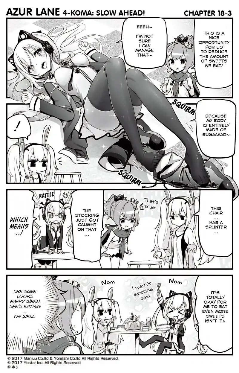 Azur Lane Bisoku Zenshin! Chapter 18 page 3 - 