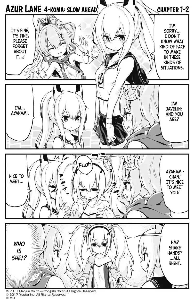 Azur Lane Bisoku Zenshin! Chapter 2 page 1 - 