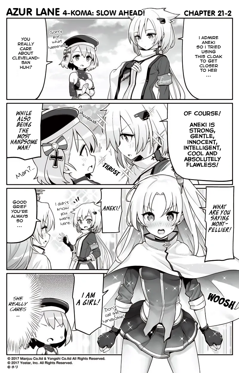 Azur Lane Bisoku Zenshin! Chapter 21 page 2 - 