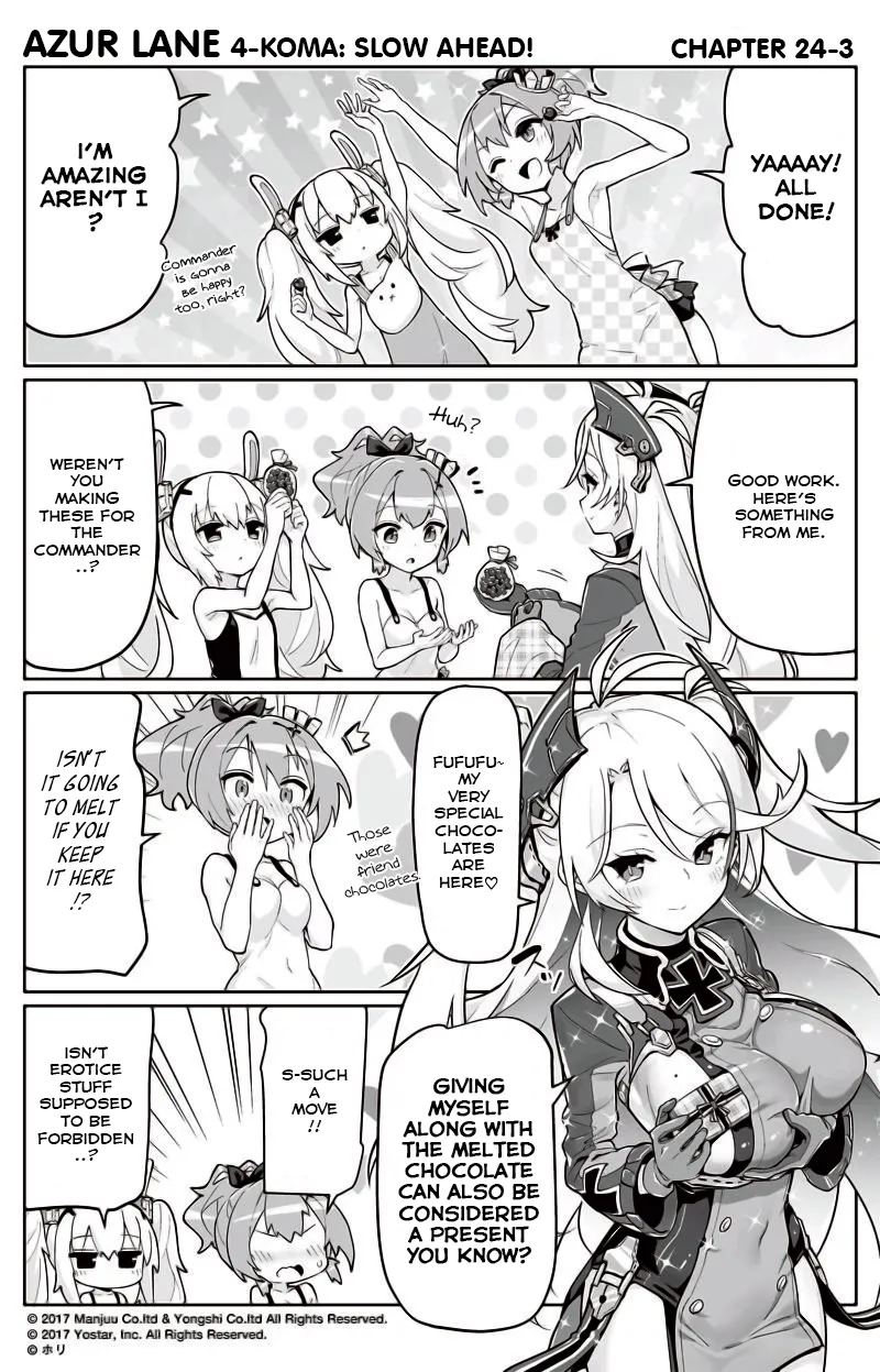Azur Lane Bisoku Zenshin! Chapter 24 page 3 - 