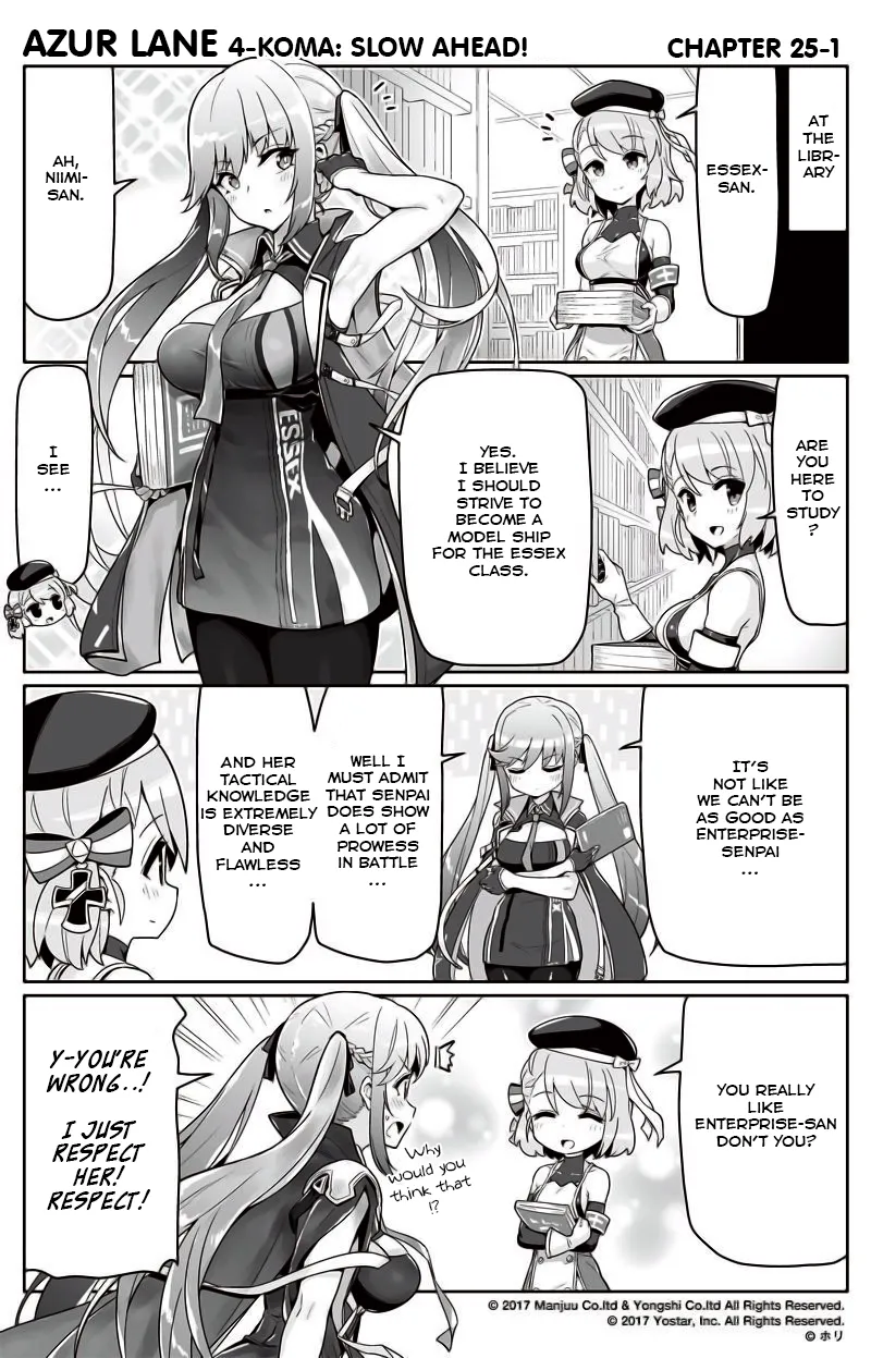 Azur Lane Bisoku Zenshin! Chapter 25 page 1 - 