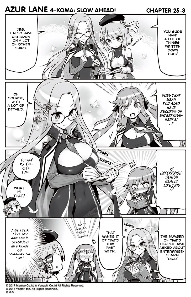 Azur Lane Bisoku Zenshin! Chapter 25 page 3 - 