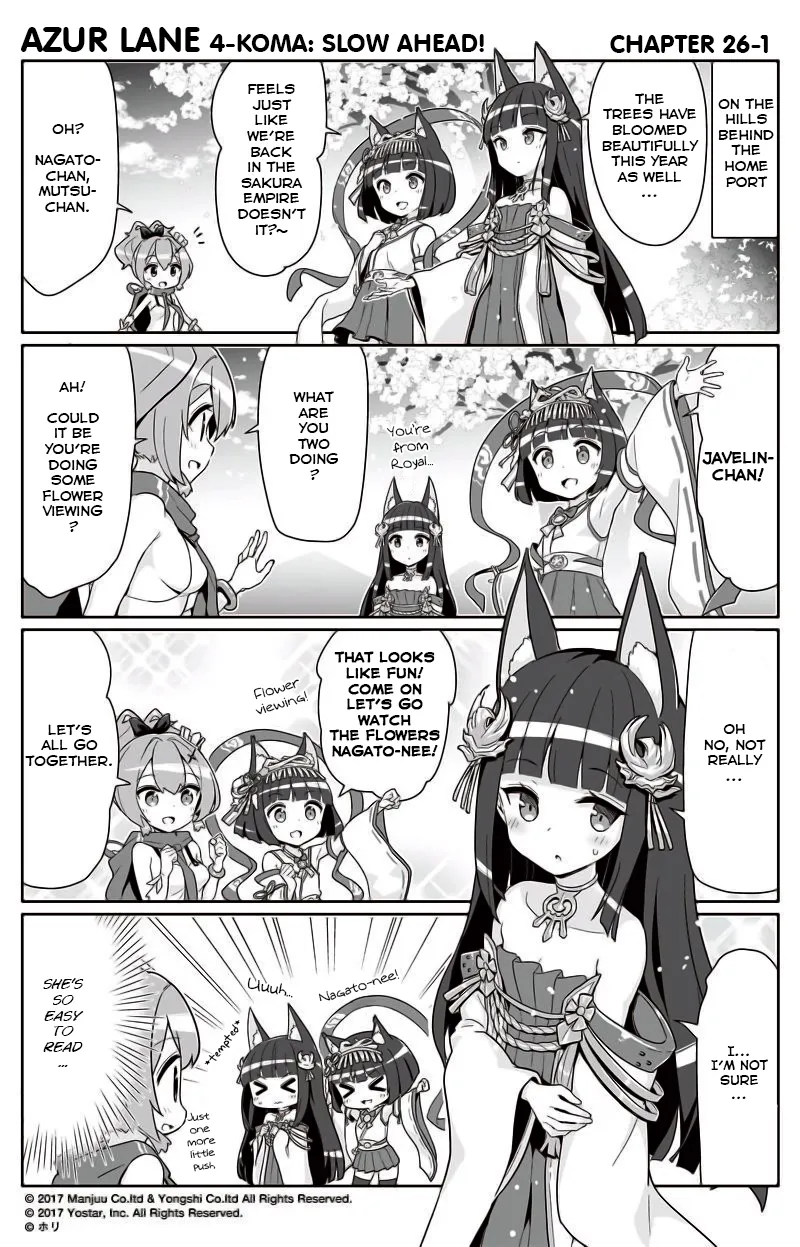 Azur Lane Bisoku Zenshin! Chapter 26 page 1 - 