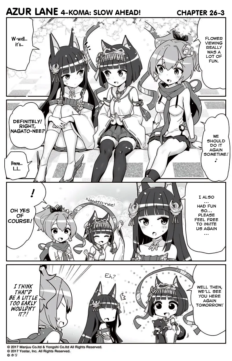 Azur Lane Bisoku Zenshin! Chapter 26 page 3 - 