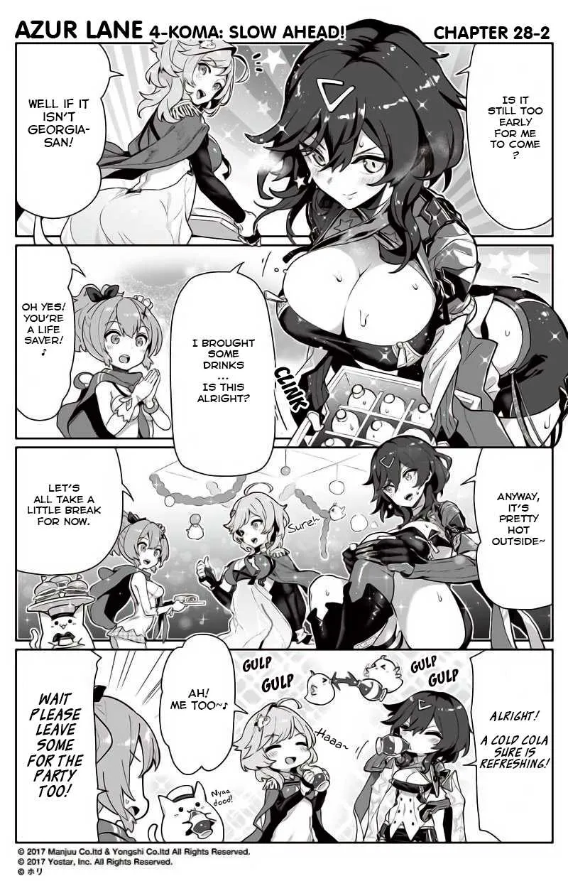 Azur Lane Bisoku Zenshin! Chapter 28 page 2 - 