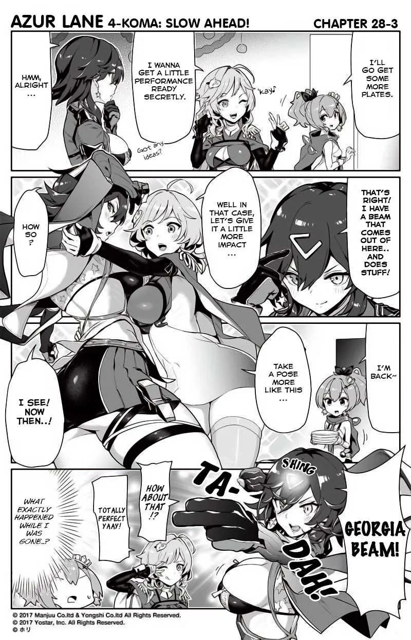 Azur Lane Bisoku Zenshin! Chapter 28 page 3 - 