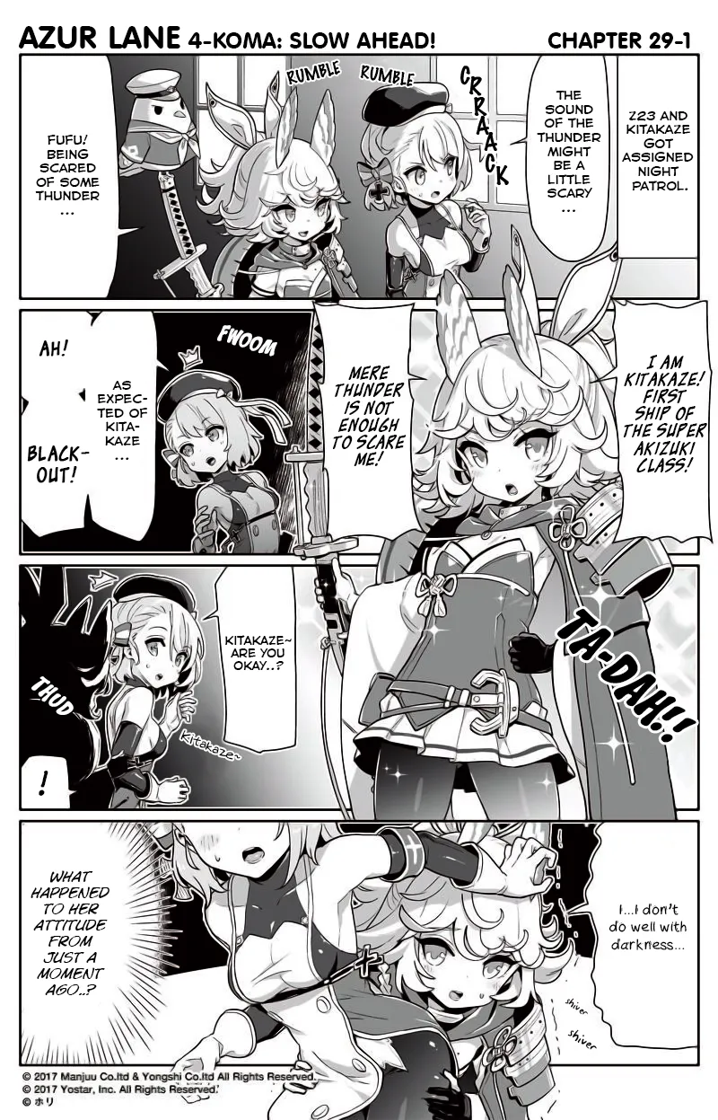 Azur Lane Bisoku Zenshin! Chapter 29 page 1 - 