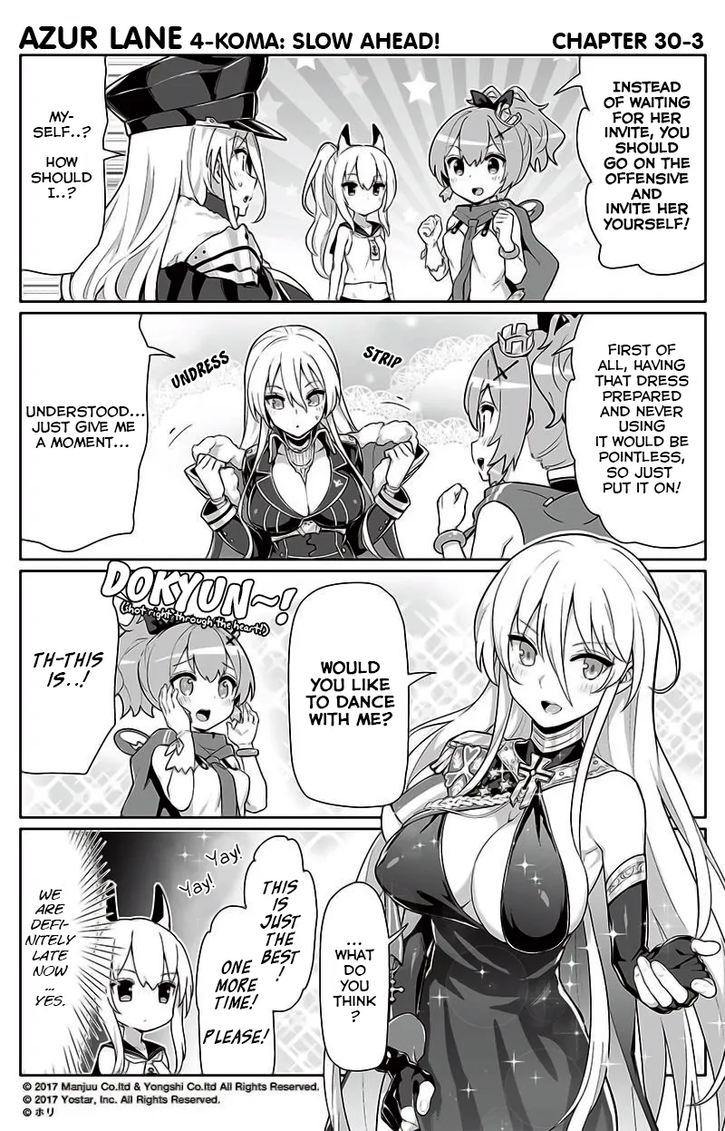 Azur Lane Bisoku Zenshin! Chapter 30 page 3 - 