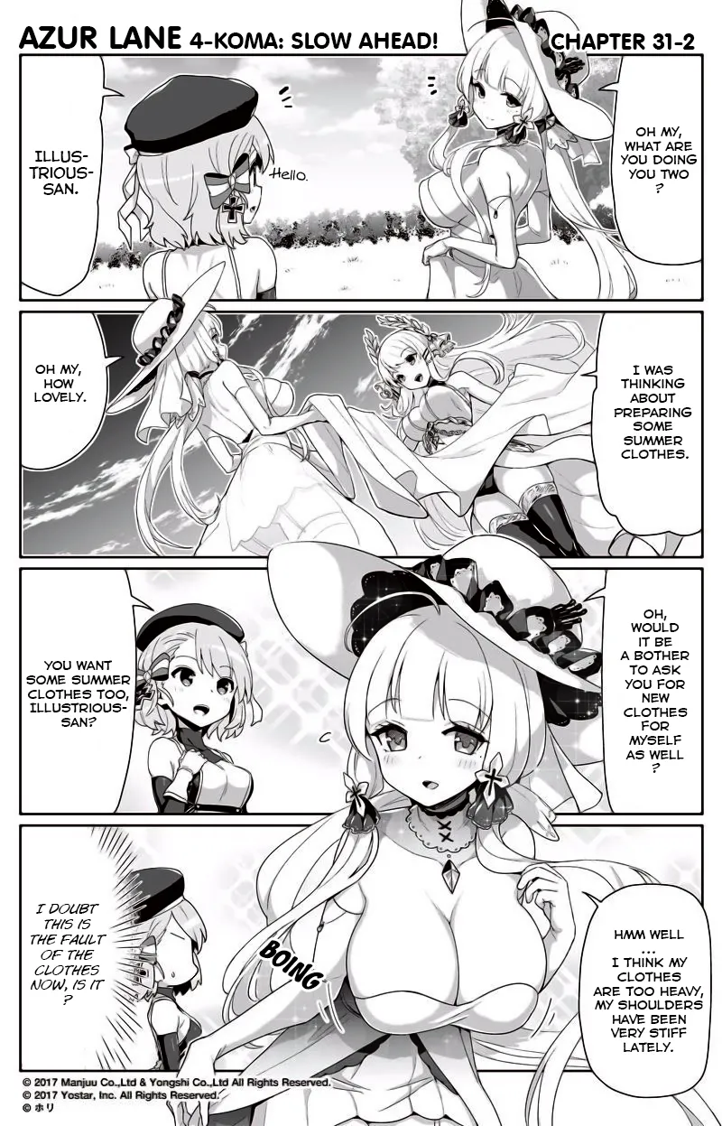 Azur Lane Bisoku Zenshin! Chapter 31 page 2 - 
