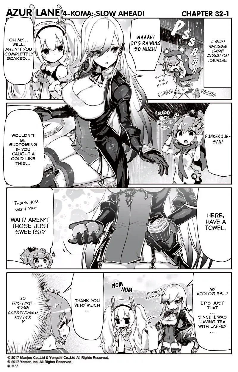 Azur Lane Bisoku Zenshin! Chapter 32 page 1 - 