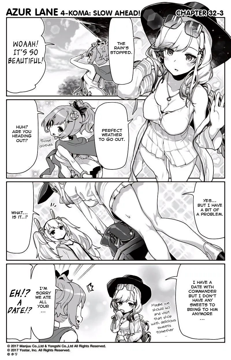 Azur Lane Bisoku Zenshin! Chapter 32 page 3 - 