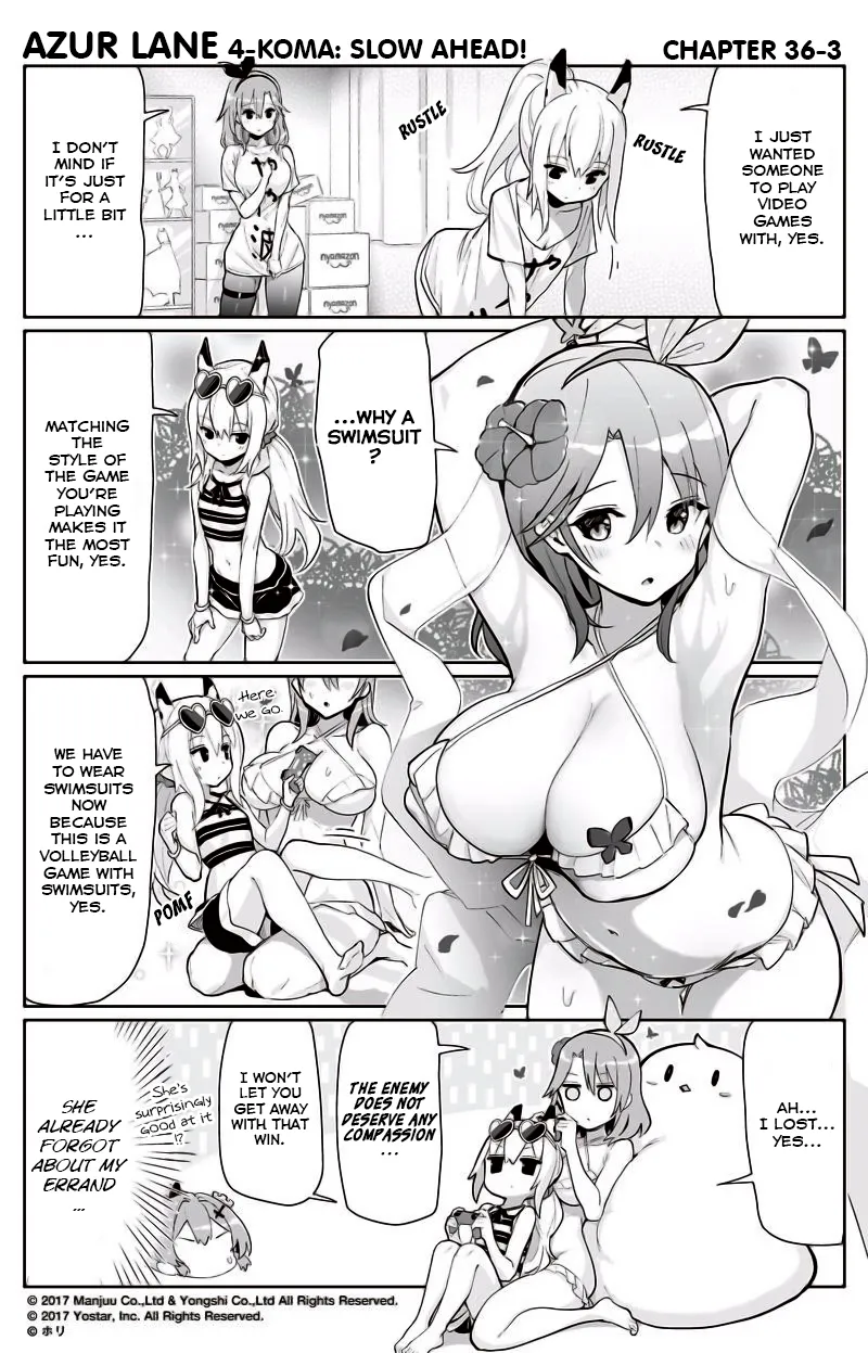 Azur Lane Bisoku Zenshin! Chapter 36 page 3 - 