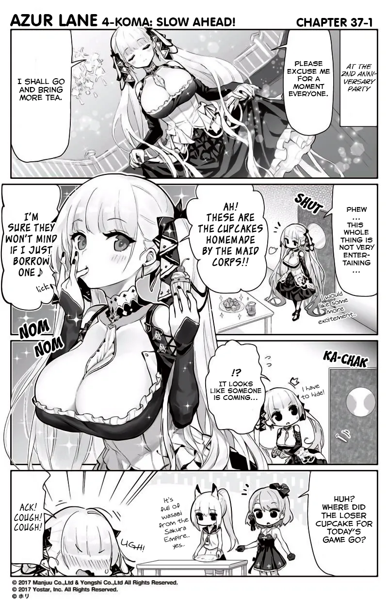 Azur Lane Bisoku Zenshin! Chapter 37 page 1 - 