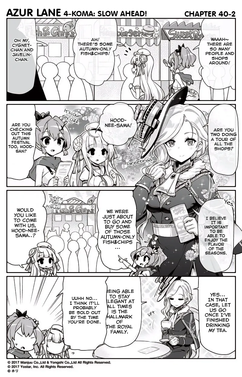 Azur Lane Bisoku Zenshin! Chapter 40 page 2 - 