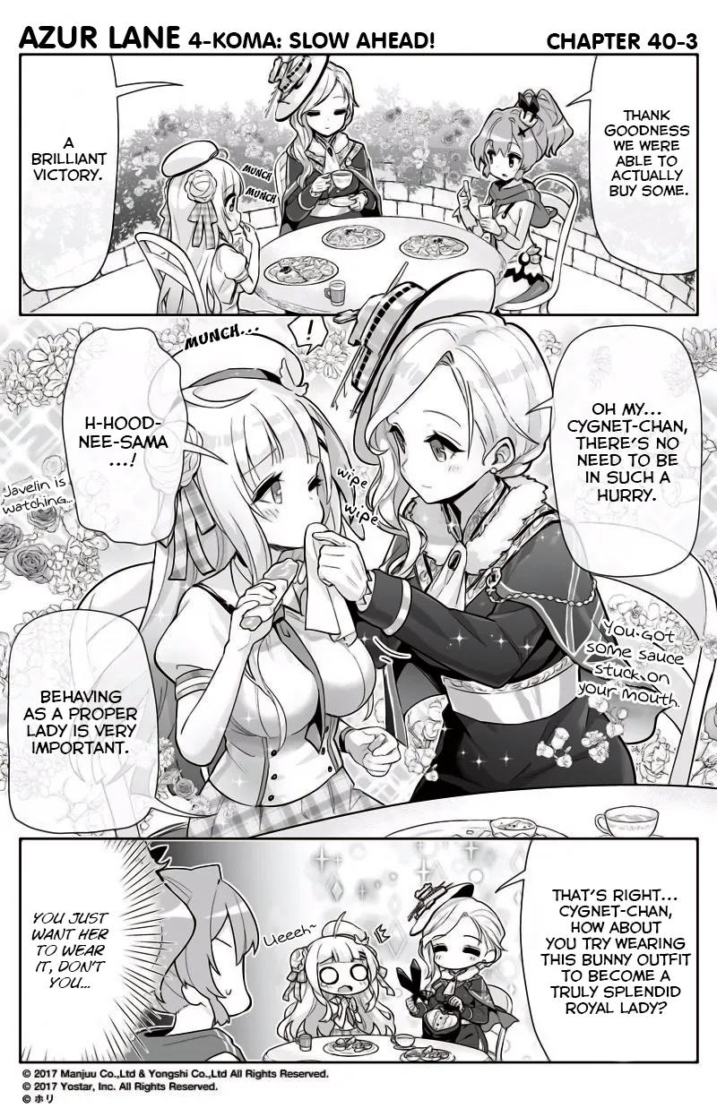 Azur Lane Bisoku Zenshin! Chapter 40 page 3 - 