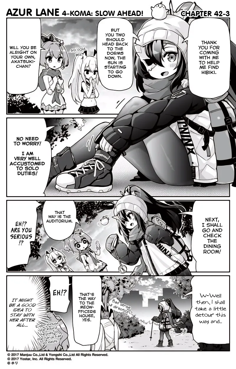 Azur Lane Bisoku Zenshin! Chapter 42 page 3 - 