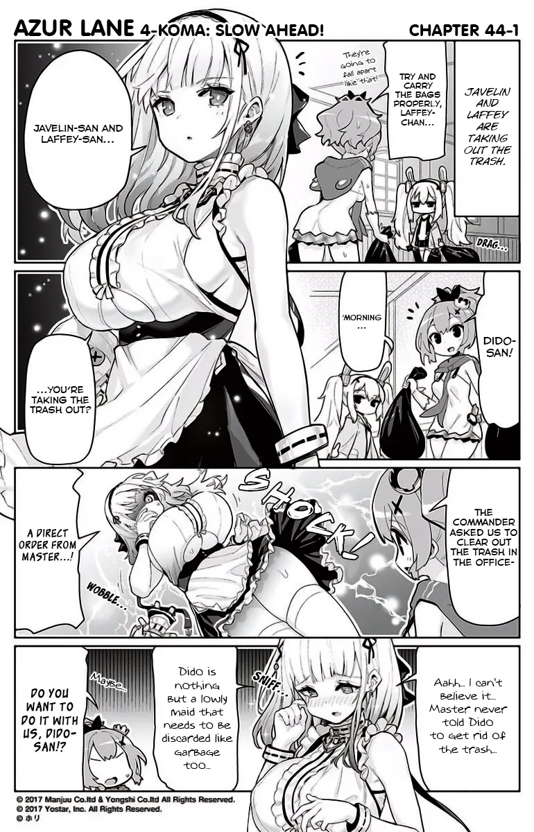 Azur Lane Bisoku Zenshin! Chapter 44 page 1 - 
