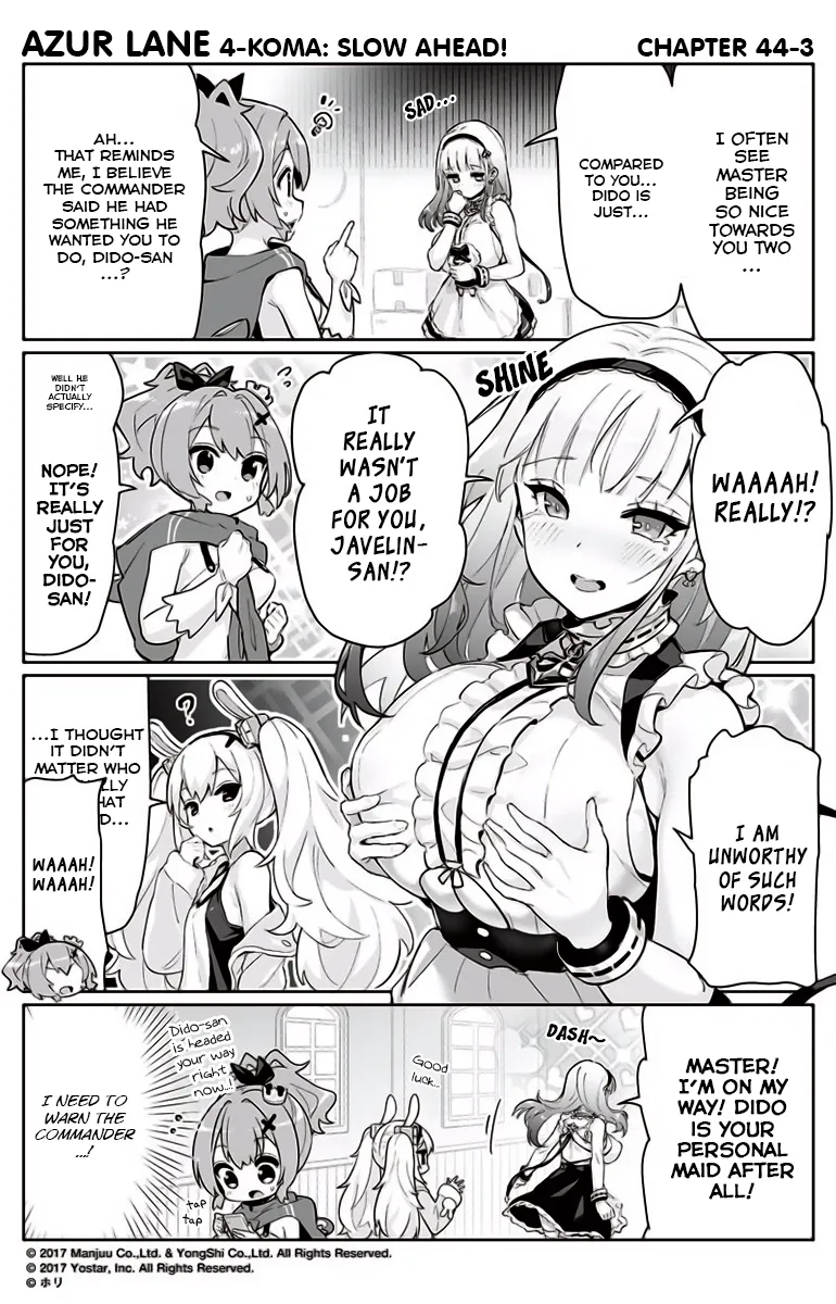 Azur Lane Bisoku Zenshin! Chapter 44 page 3 - 