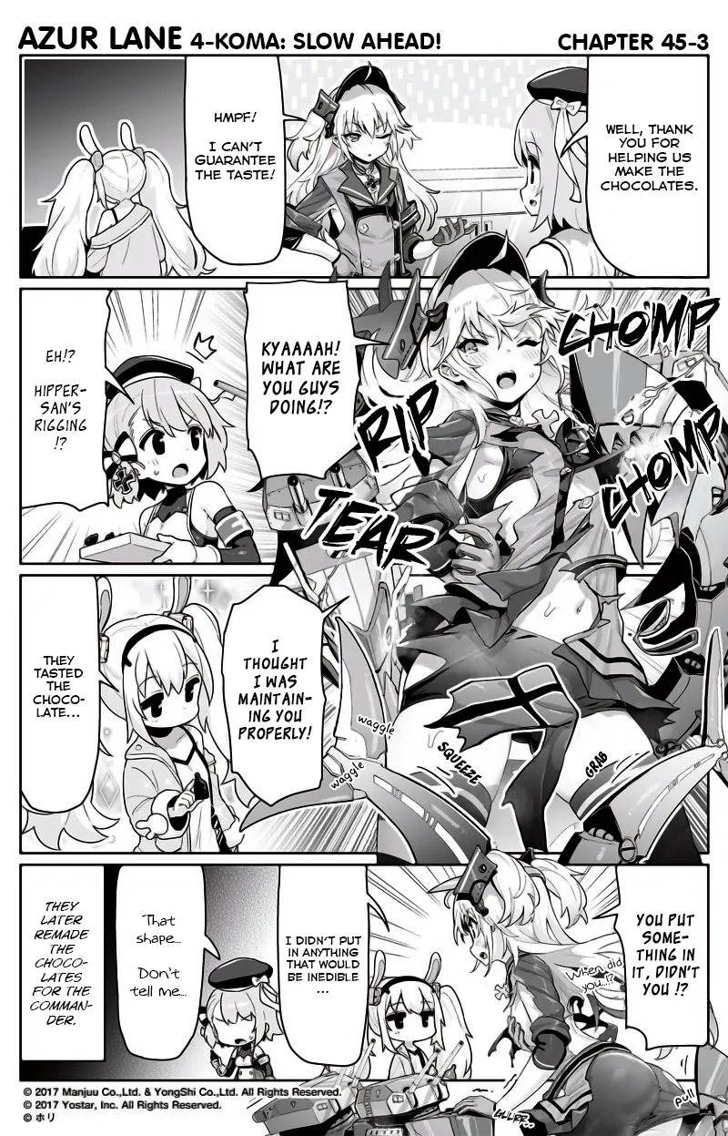 Azur Lane Bisoku Zenshin! Chapter 45 page 3 - 