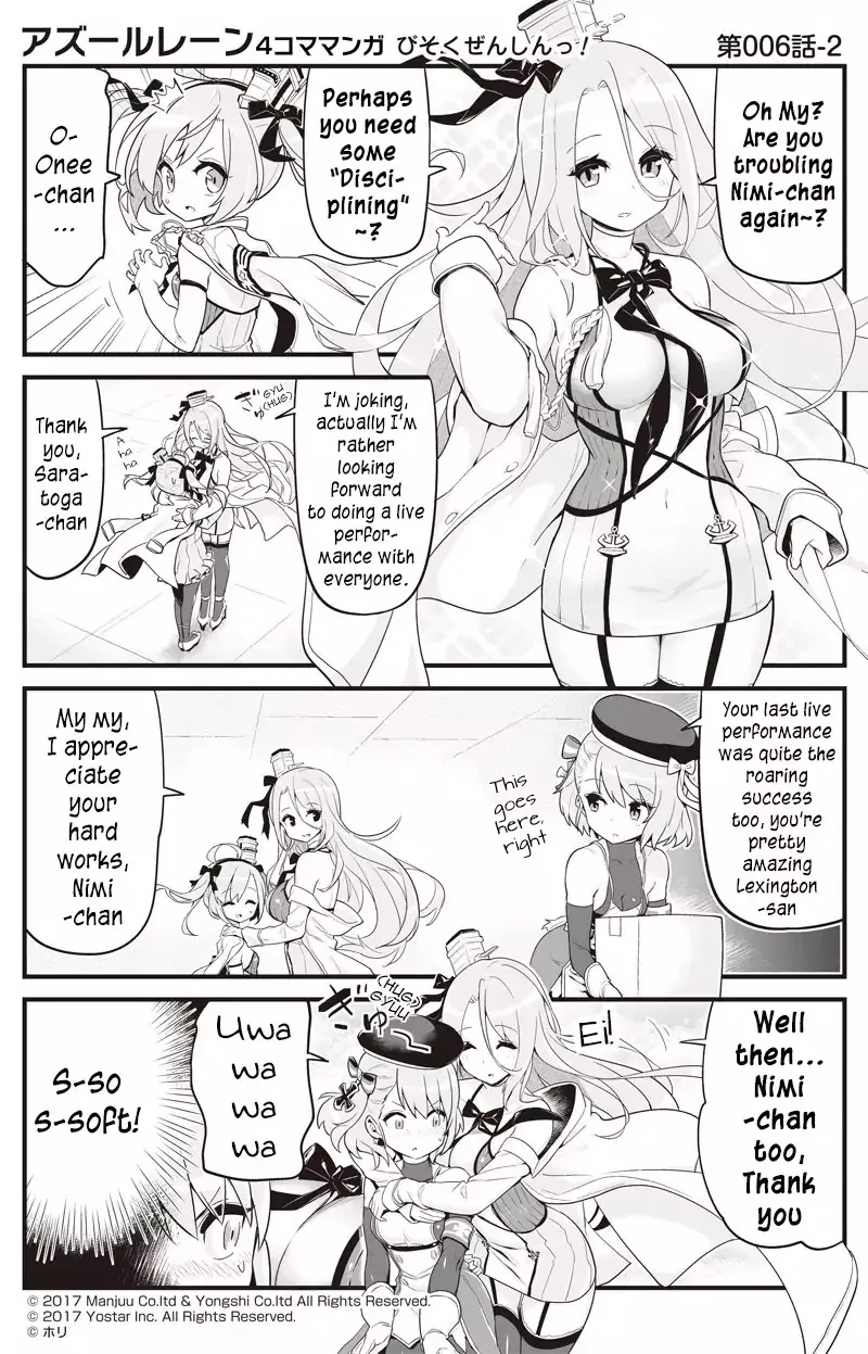 Azur Lane Bisoku Zenshin! Chapter 6 page 2 - 