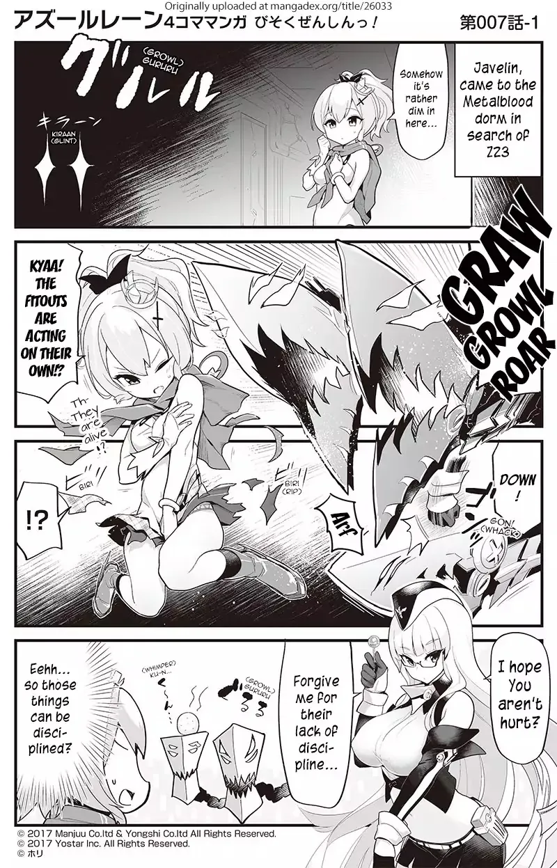 Azur Lane Bisoku Zenshin! Chapter 7 page 1 - 
