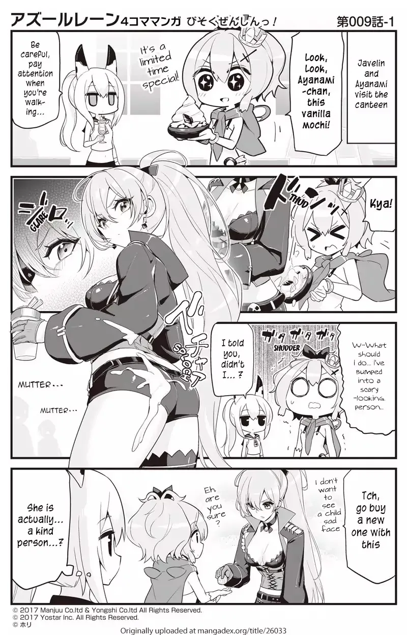 Azur Lane Bisoku Zenshin! Chapter 9 page 1 - 