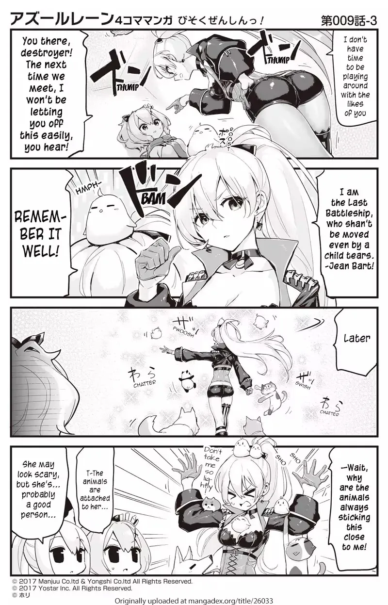 Azur Lane Bisoku Zenshin! Chapter 9 page 3 - 