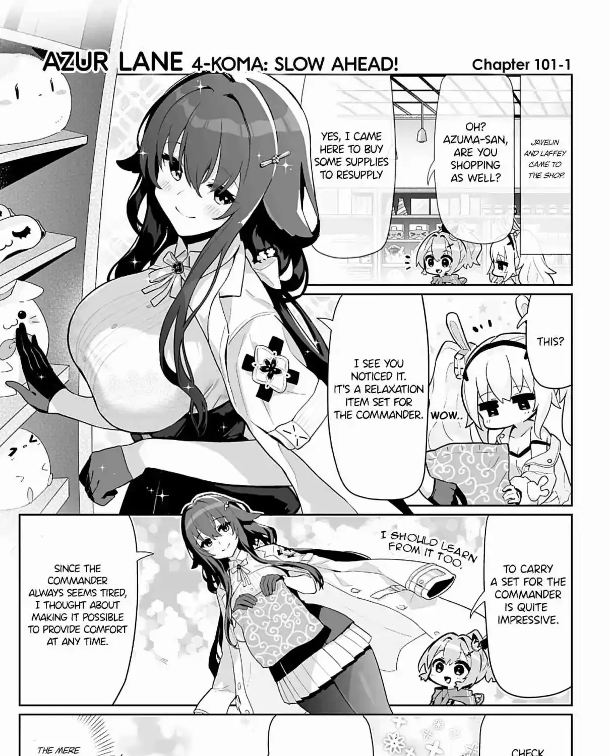 Azur Lane: Bisoku Zensin! Chapter 101 page 1 - 