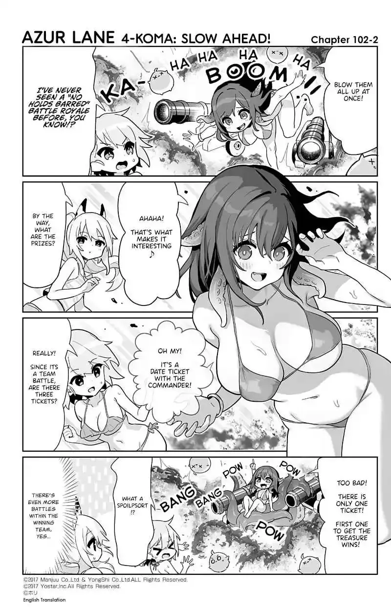 Azur Lane: Bisoku Zensin! Chapter 102 page 2 - 